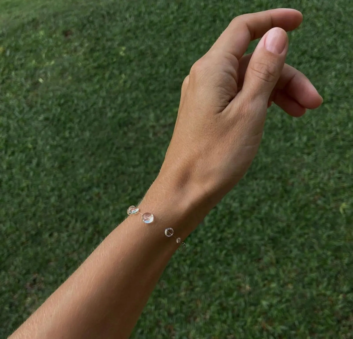 "Handmade"Celestia Dewdrop Hand Bracelet