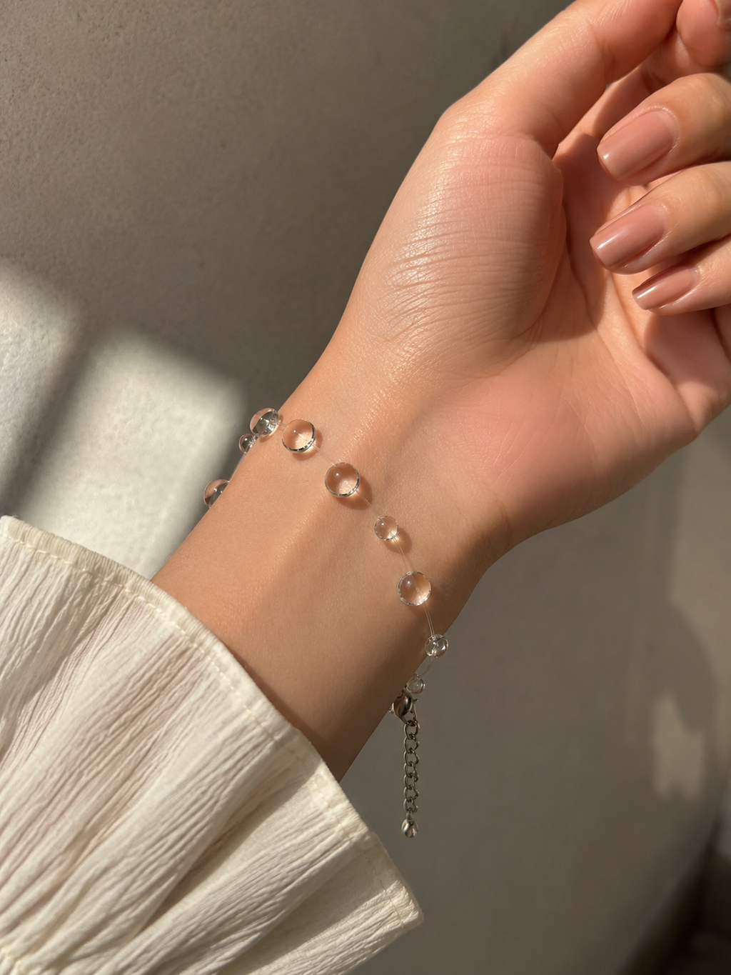 "Handmade"Crystal Raindrop Elegance Brace