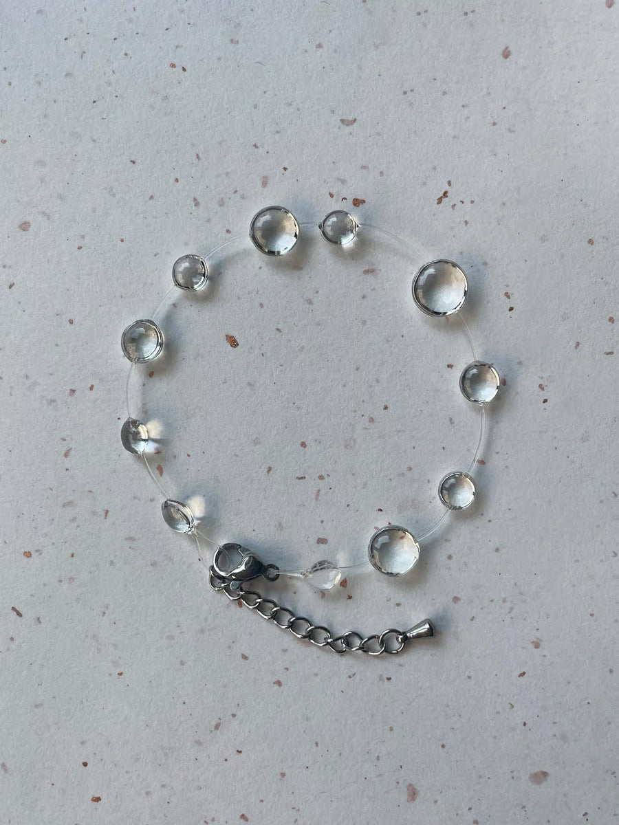 "Handmade"Crystal Raindrop Elegance Brace
