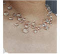 "Handmade"Crystal Raindrop Luxe Necklace